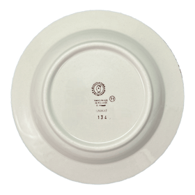 Polish Pottery Soup Plate (Evergreen Bells) | T133U-PZDG Additional Image at PolishPotteryOutlet.com