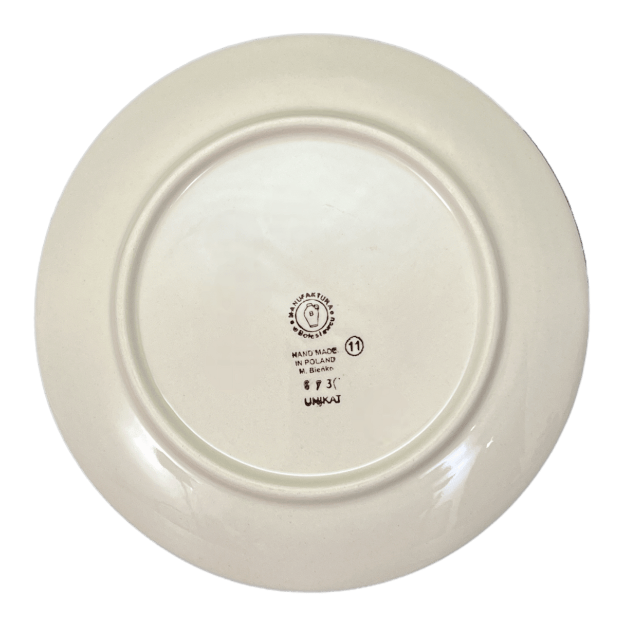 Plate, Round, Salad, 8.5" in "One of a Kind" by Manufaktura | T134U-AS77
