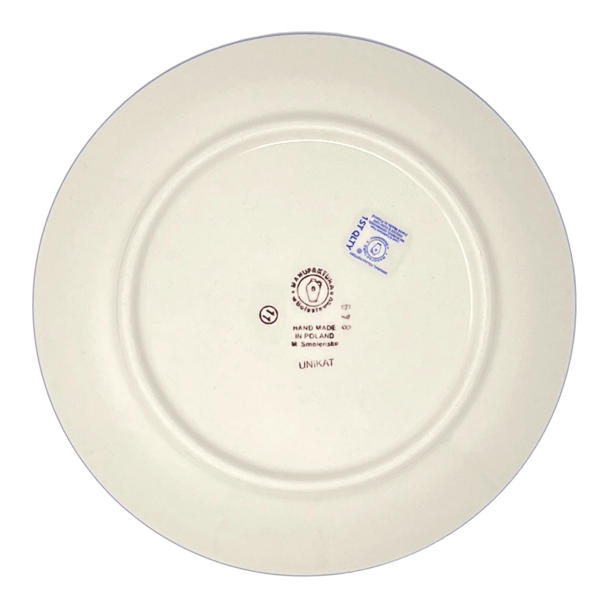 Plate, Round, Salad, 8.5" in "Rings of Flowers" by Manufaktura | T134U-DH17