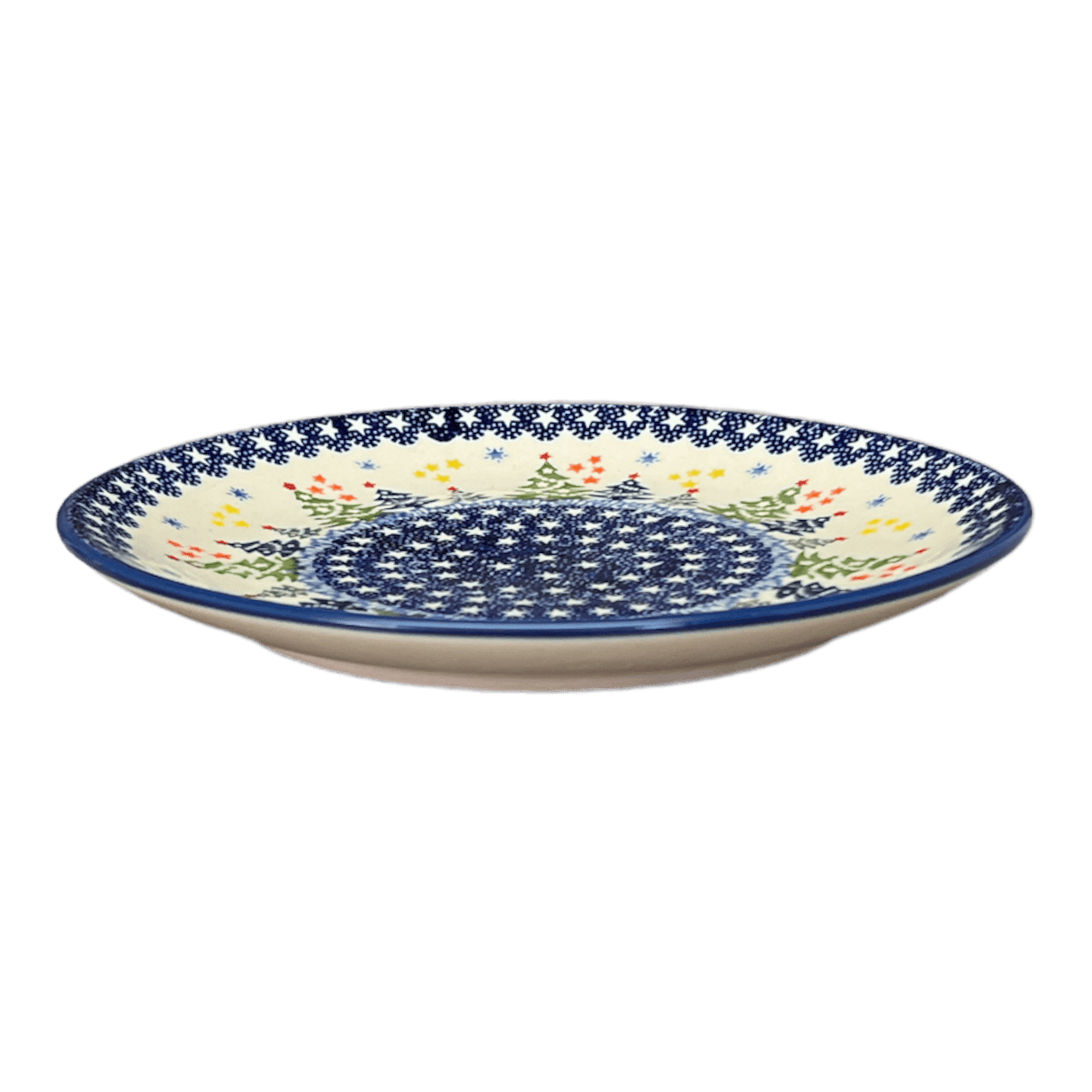 Plate, Round, Salad, 8.5" in "Festive Forest" by Manufaktura | T134U-INS6