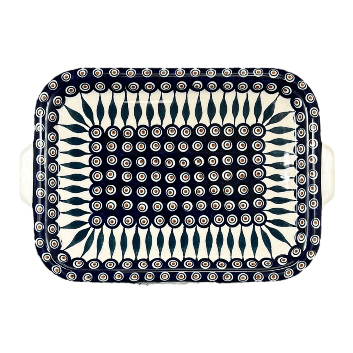 Tray, Cookie Sheet, 11.5" x 16" in "Peacock" by Manufaktura | T139T-54