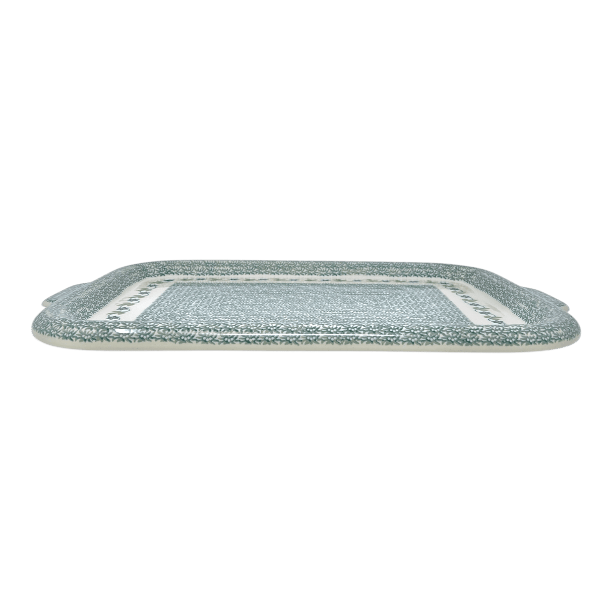 Tray, Cookie Sheet, 11.5" x 16" in "Woven Starflowers" by Manufaktura | T139T-RV01