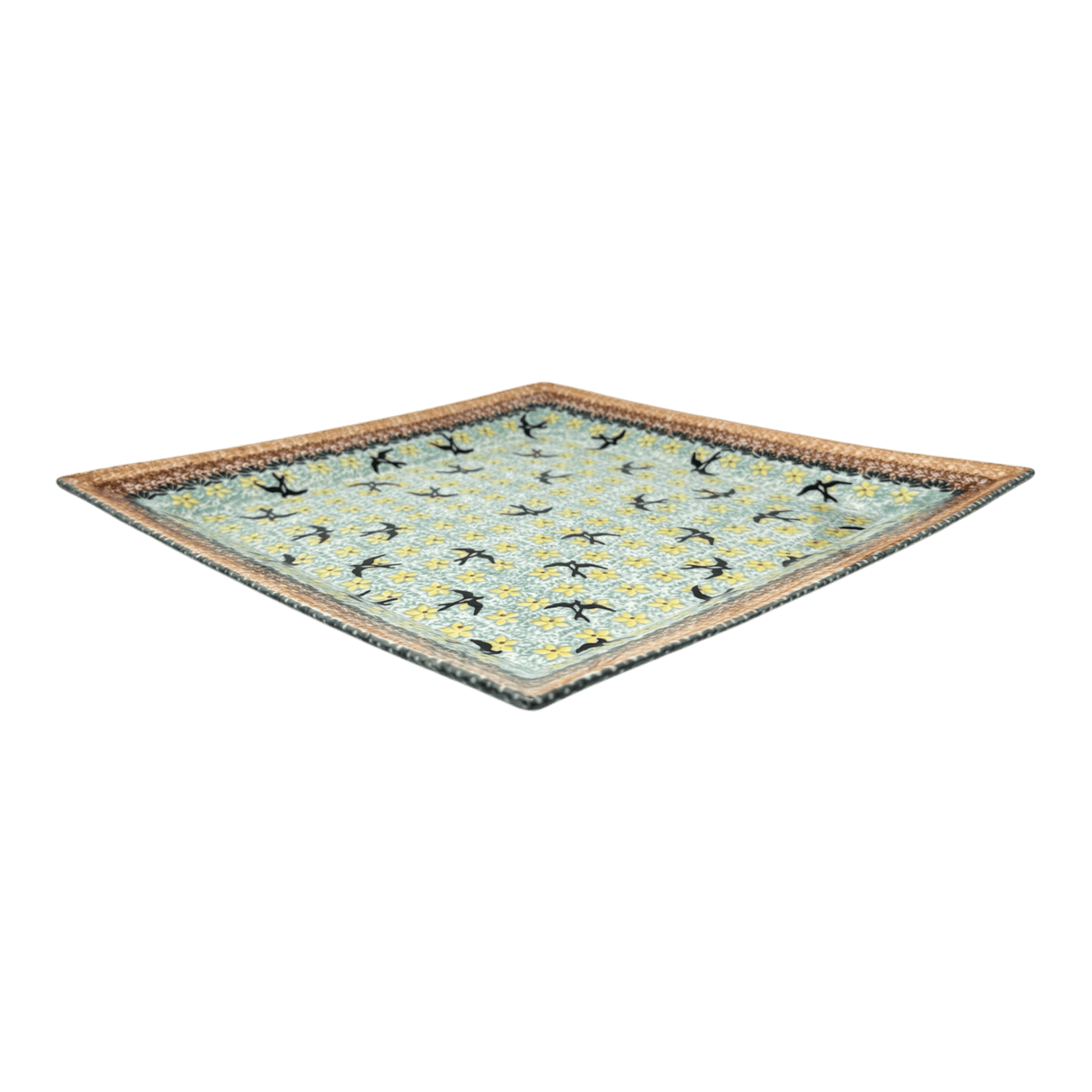 Plate, Square, Dinner, 11.25" Plate in "Capistrano" by Manufaktura | T145S-WK59