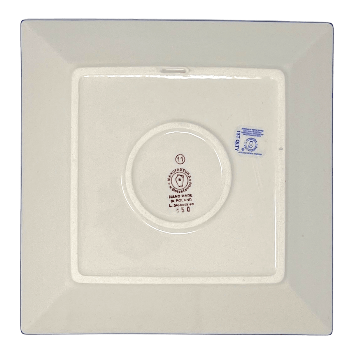 Plate, Square, Salad, 9" in "Simply Beautiful" by Manufaktura | T146T-AC61