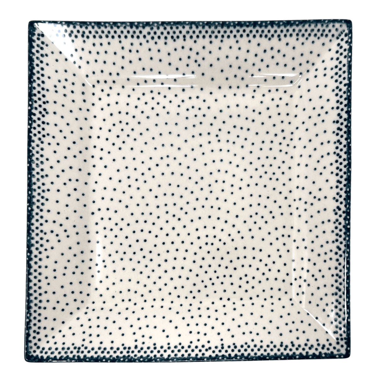 Plate, Square, Salad, 9" in "Misty Green" by Manufaktura | T146U-61Z