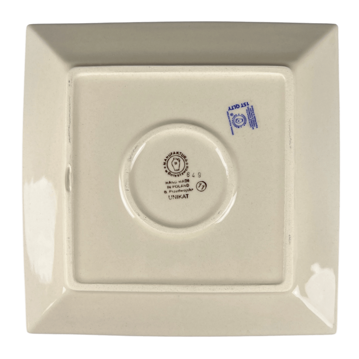 Plate, Square, Salad, 9" in "Fiesta" by Manufaktura | T146U-U1