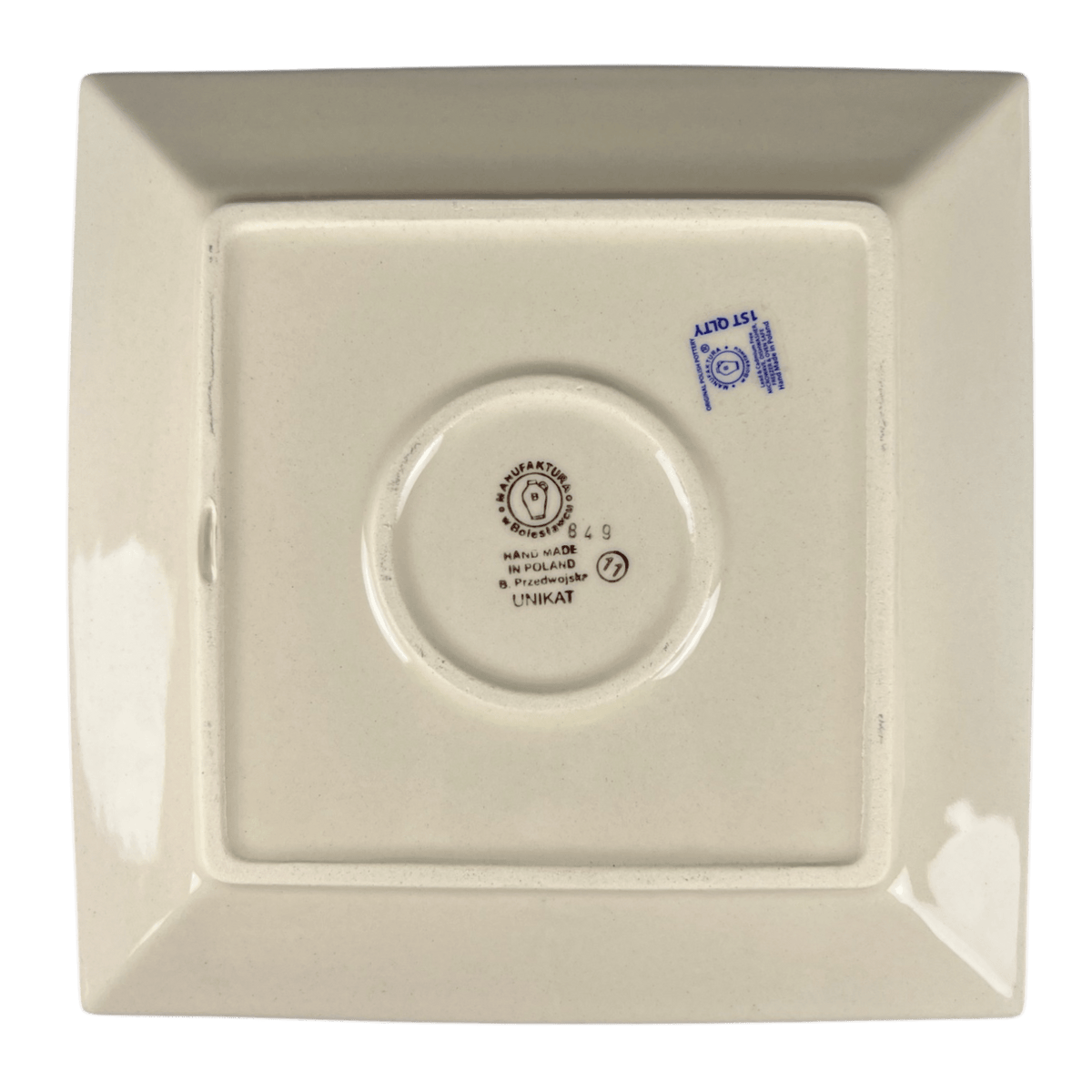 Plate, Square, Salad, 9" in "Fiesta" by Manufaktura | T146U-U1