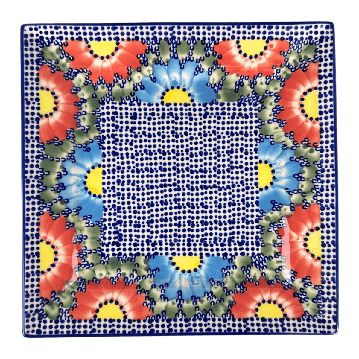 Plate, Square, Salad, 9" in "Fiesta" by Manufaktura | T146U-U1