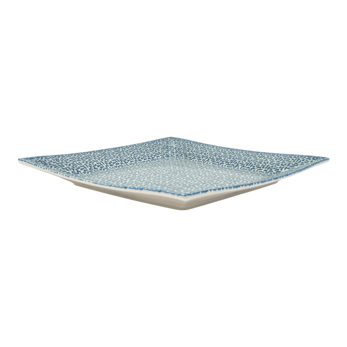 Plate, Square, Salad, 9" in "Green Peace" by Manufaktura | T146U-W56Z