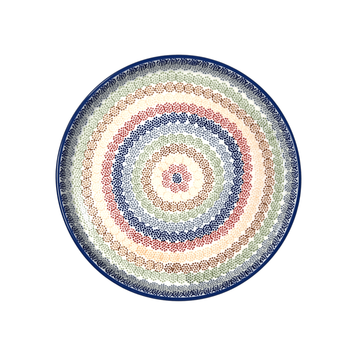 Tray, Round, 10.25" in "Speckled Rainbow" by Manufaktura | T153M-AS37