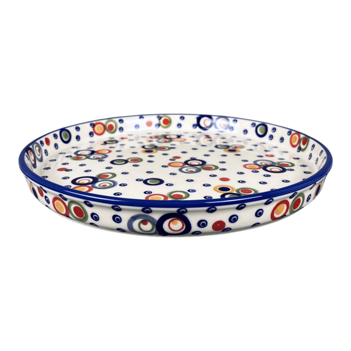 Tray, Round, 10.25" in "Bubble Machine" by Manufaktura | T153M-AS38