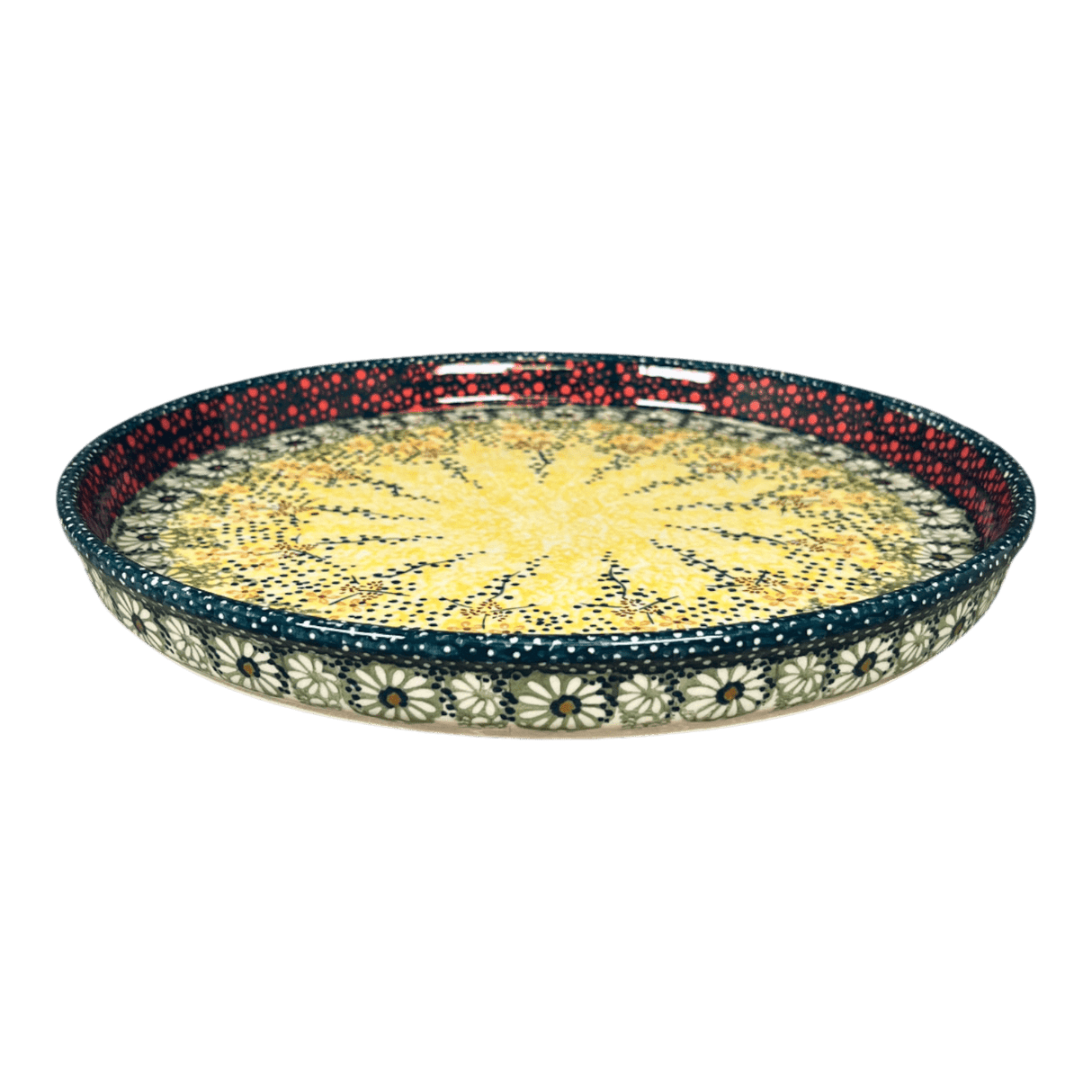 Tray, Round, 10.25" in "Sunshine Grotto" by Manufaktura | T153S-WK52