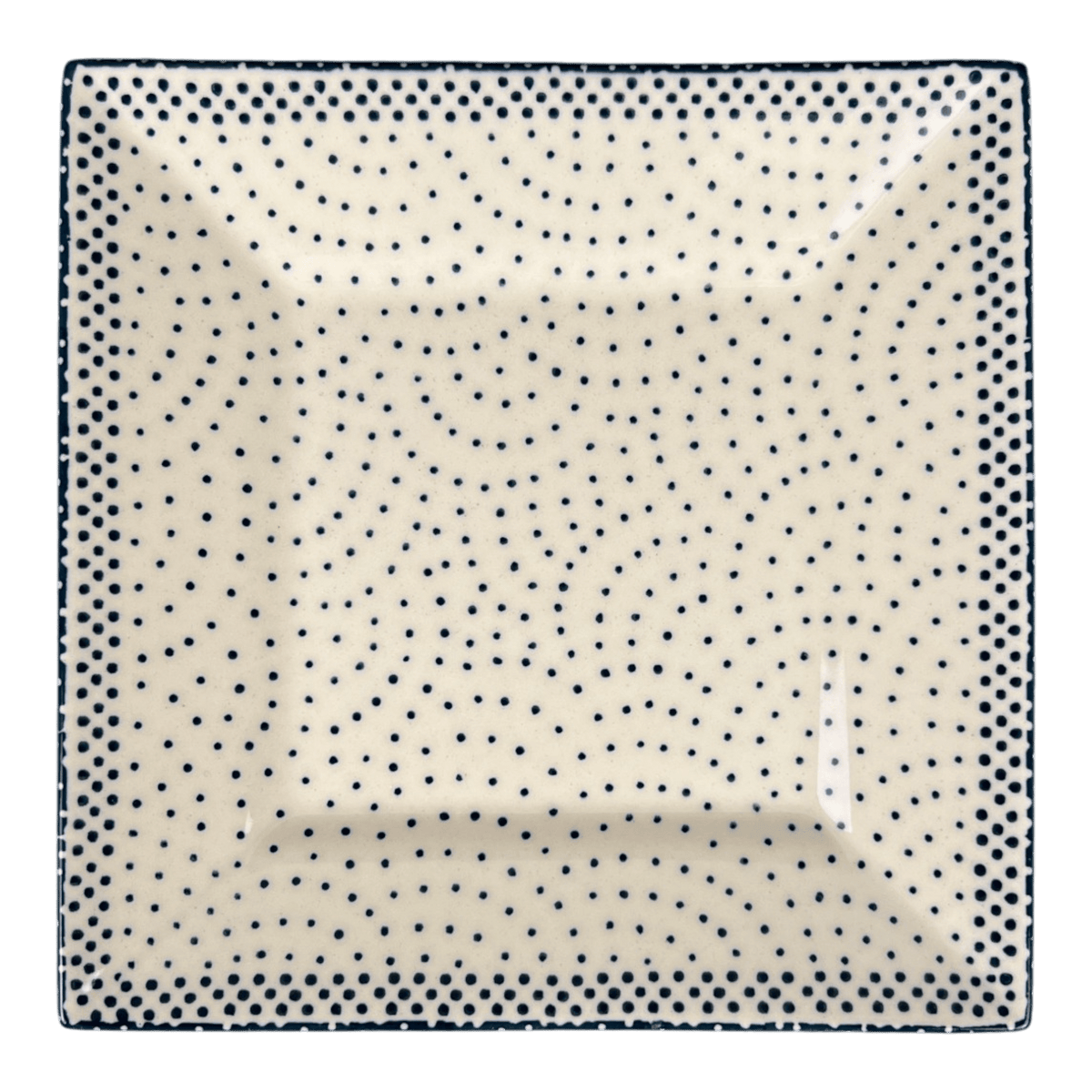 Plate, Square, Dessert, 7" in "Misty Green" by Manufaktura | T158U-61Z
