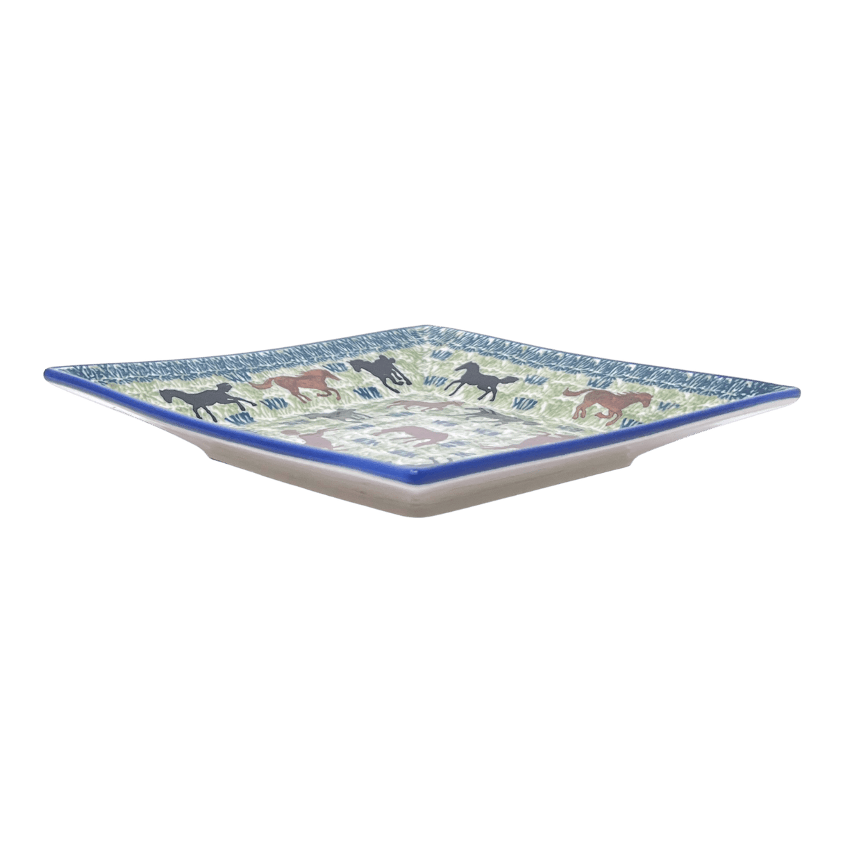 Plate, Square, Dessert, 7" in "On the Range" by Manufaktura | T158U-INK2