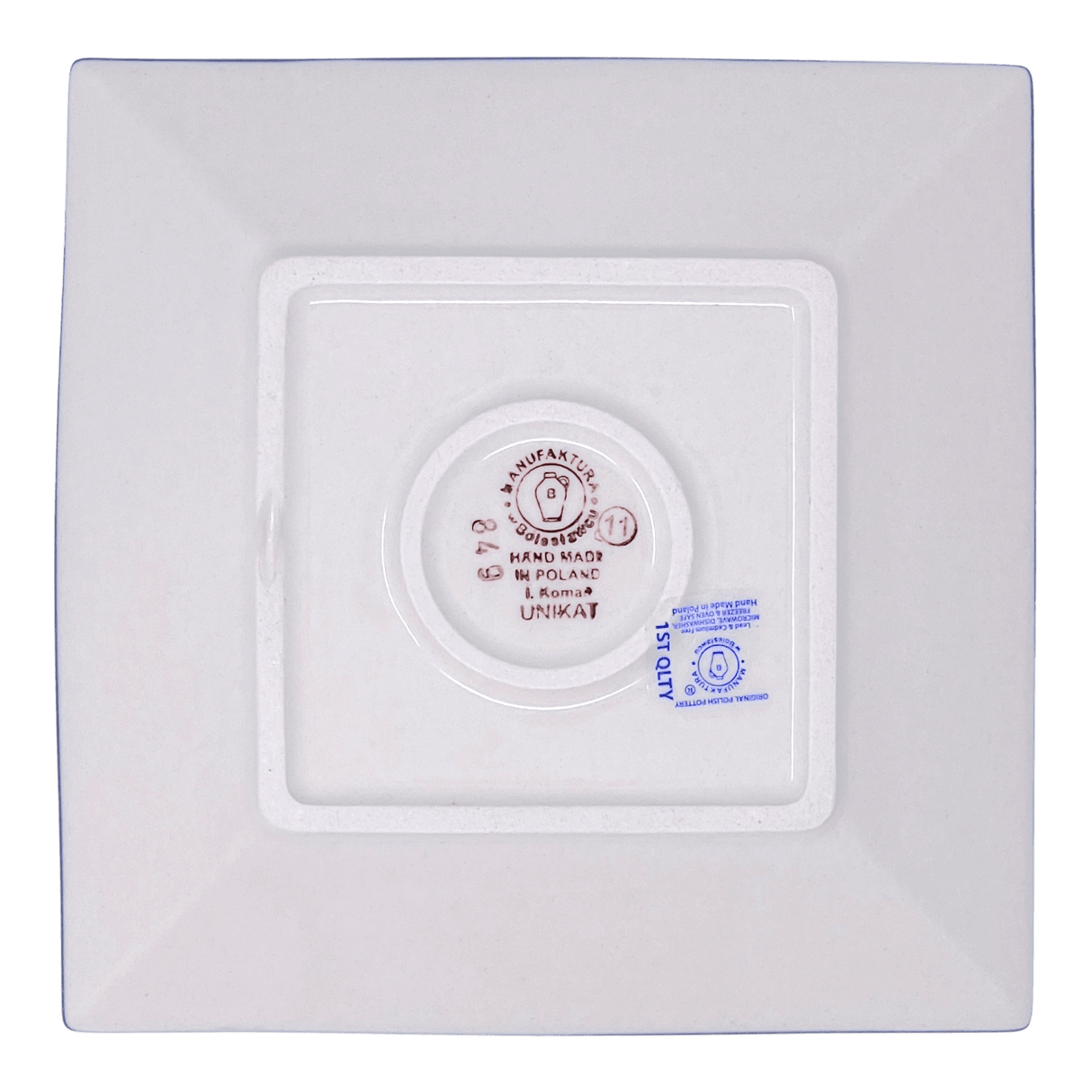 Plate, Square, Dessert, 7" in "On the Range" by Manufaktura | T158U-INK2