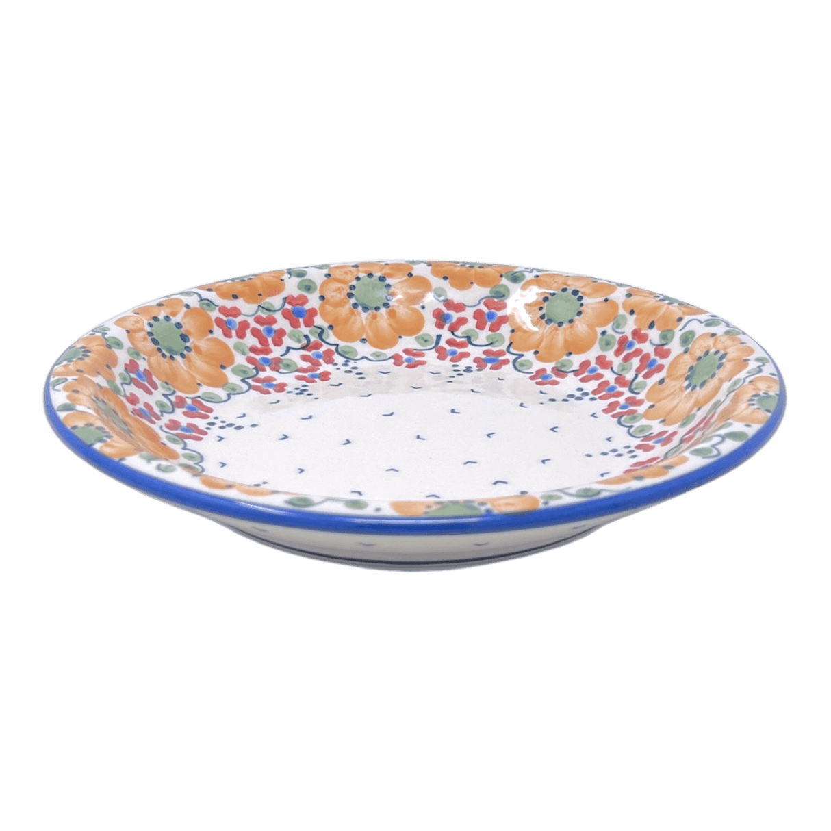 Bowl, Round, Pasta, 9.25" Bowl in "Autumn Harvest" by Manufaktura | T159S-LB