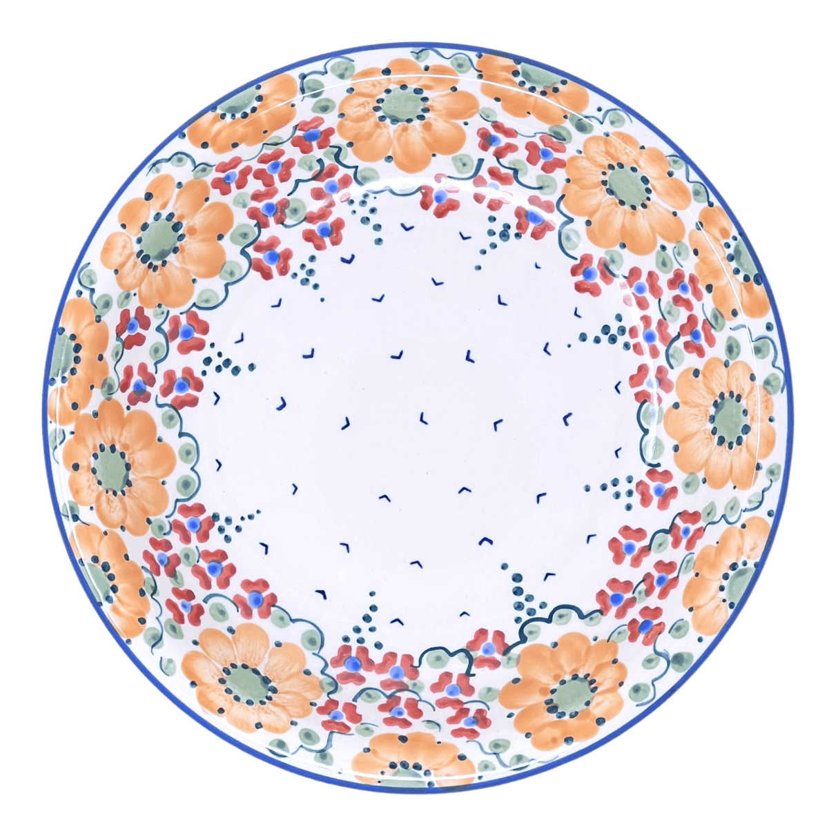 Bowl, Round, Pasta, 9.25" Bowl in "Autumn Harvest" by Manufaktura | T159S-LB