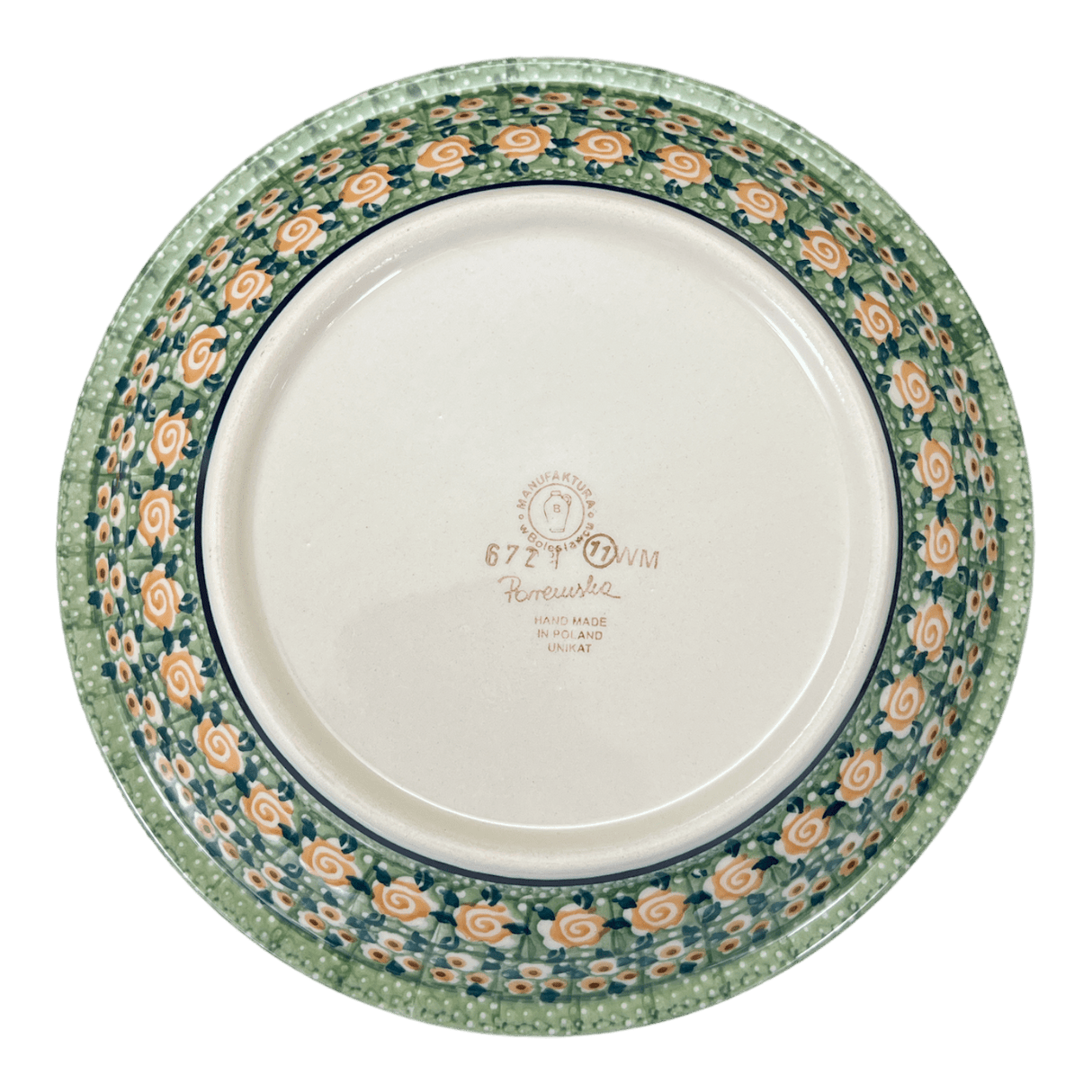 Bowl, Round, Pasta, 9.25" Bowl in "Perennial Garden" by Manufaktura | T159S-LM