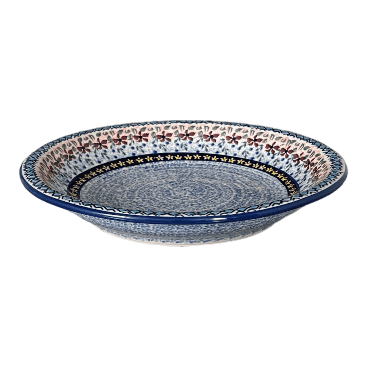 Bowl, Round, Pasta, 9.25" Bowl in "Lilac Fields" by Manufaktura | T159S-WK75