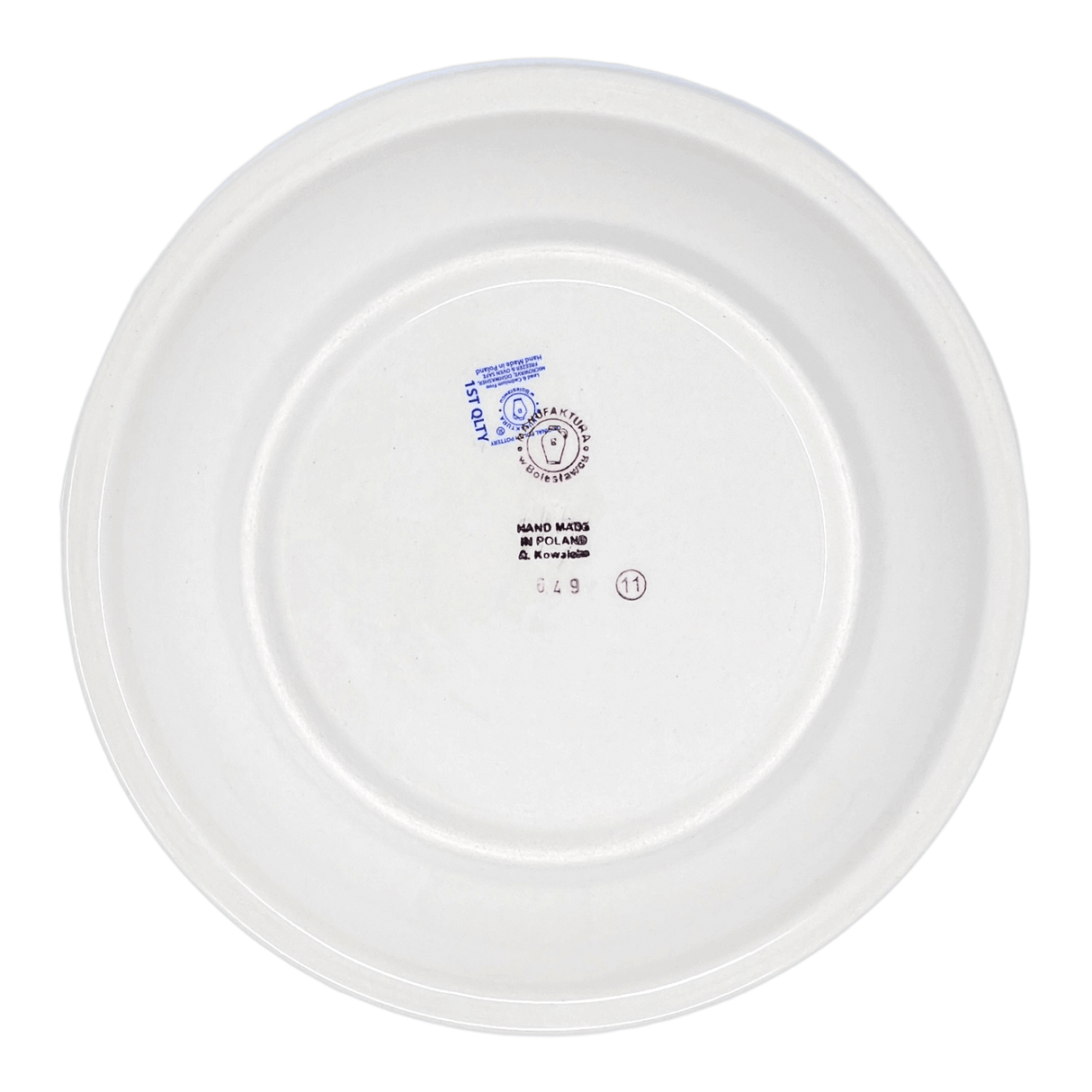 Bowl, Round, Pasta, 9.25" Bowl in "Floral Chain" by Manufaktura | T159T-EO37