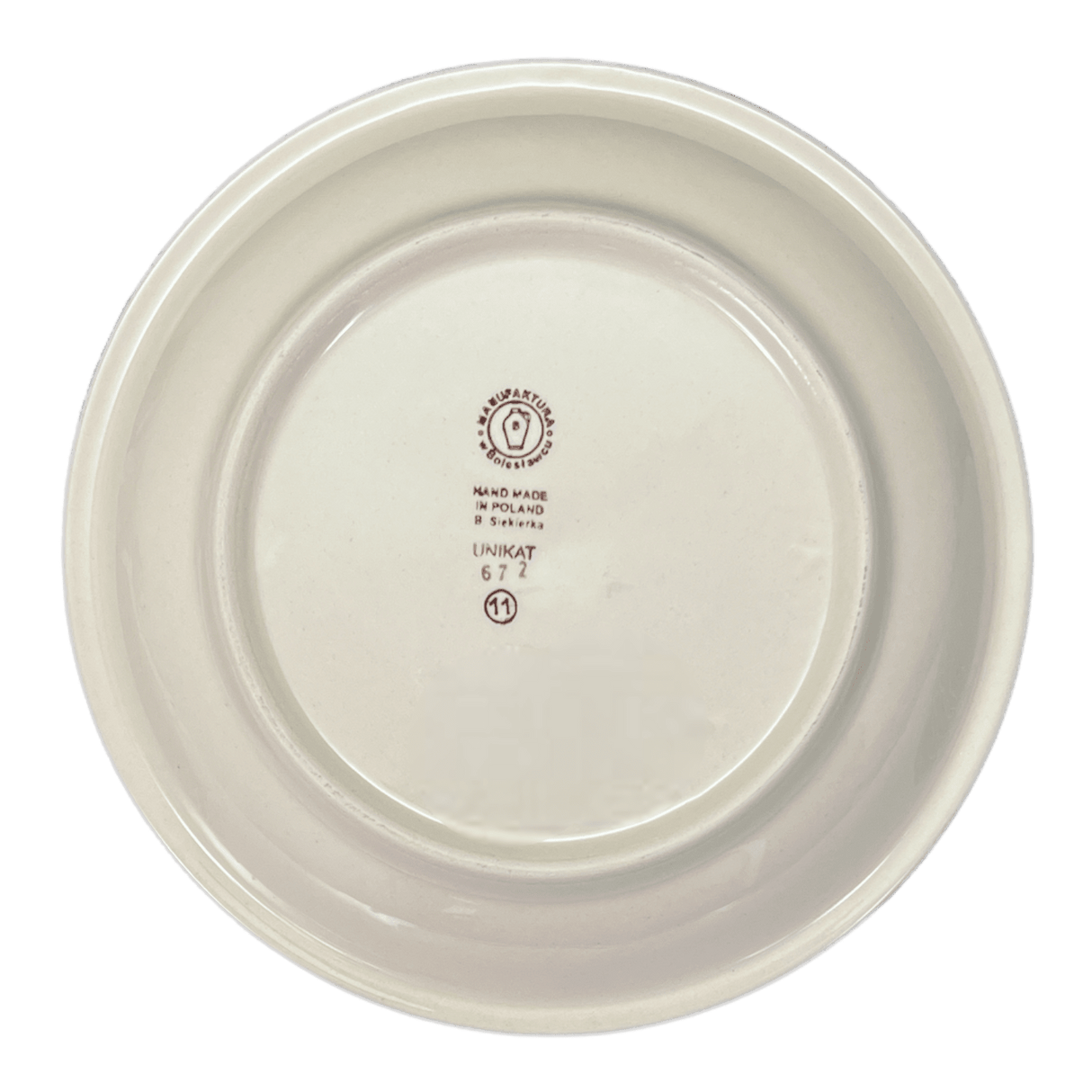 Bowl, Round, Pasta, 9.25" Bowl in "Bouncing Blue Blossoms" by Manufaktura | T159U-IM03