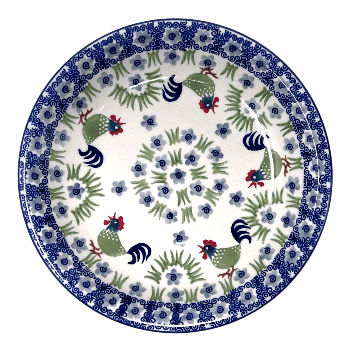 Bowl, Round, Pasta, 9.25" Bowl in "Rise & Shine" by Manufaktura | T159U-P319