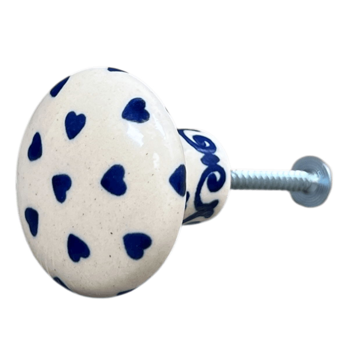 Drawer Pull, 1.5" in "Heartfelt Blue" by Manufaktura | U001T-PS02
