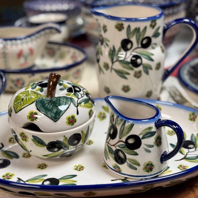 Creamer Bell, 3.25", WR (WR16A) in "Turquoise Diamond" by W.R. Ceramika | WR16A-NP16