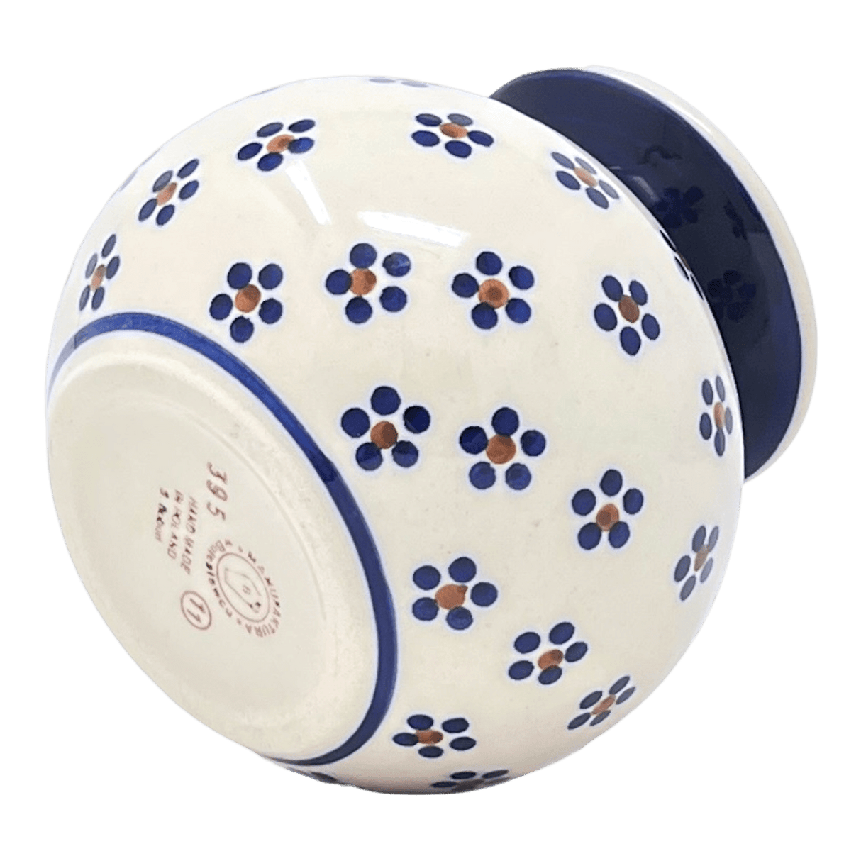 Vase, Bubble, 4.75" in "Petite Floral" by Manufaktura | W002T-64