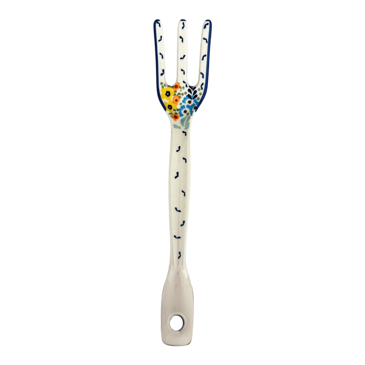 Fork, Serving Fork, 12" in "Brilliant Garden" by Manufaktura | W011S-DPLW