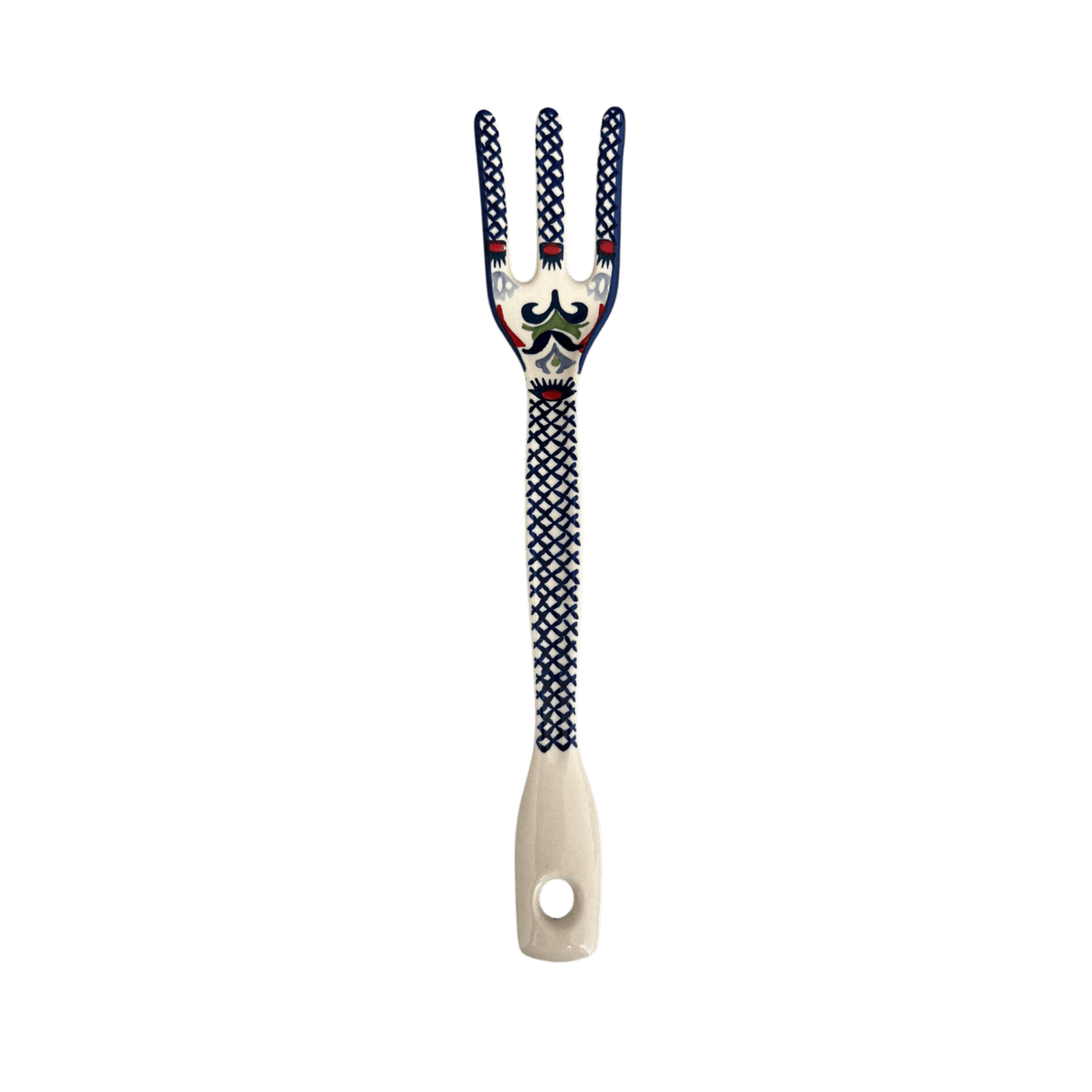Fork, Serving Fork, 12" in "Scandinavian Scarlet" by Manufaktura | W011U-P295