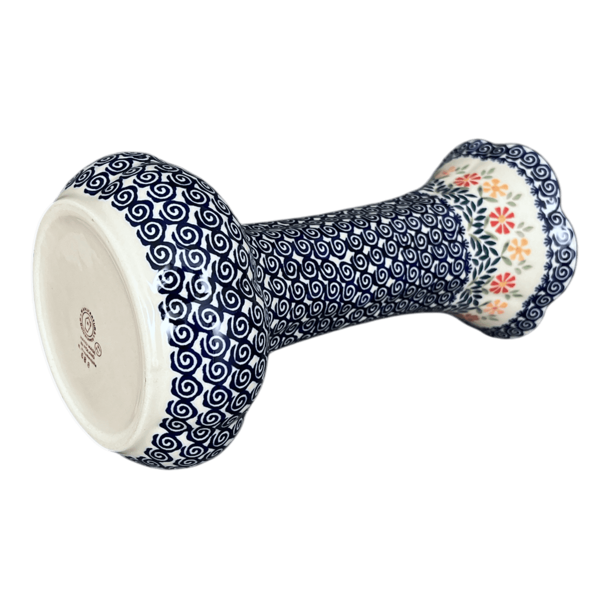 Vase, Tulip Lipped, 12.5" in "Flower Power" by Manufaktura | W014T-JS14