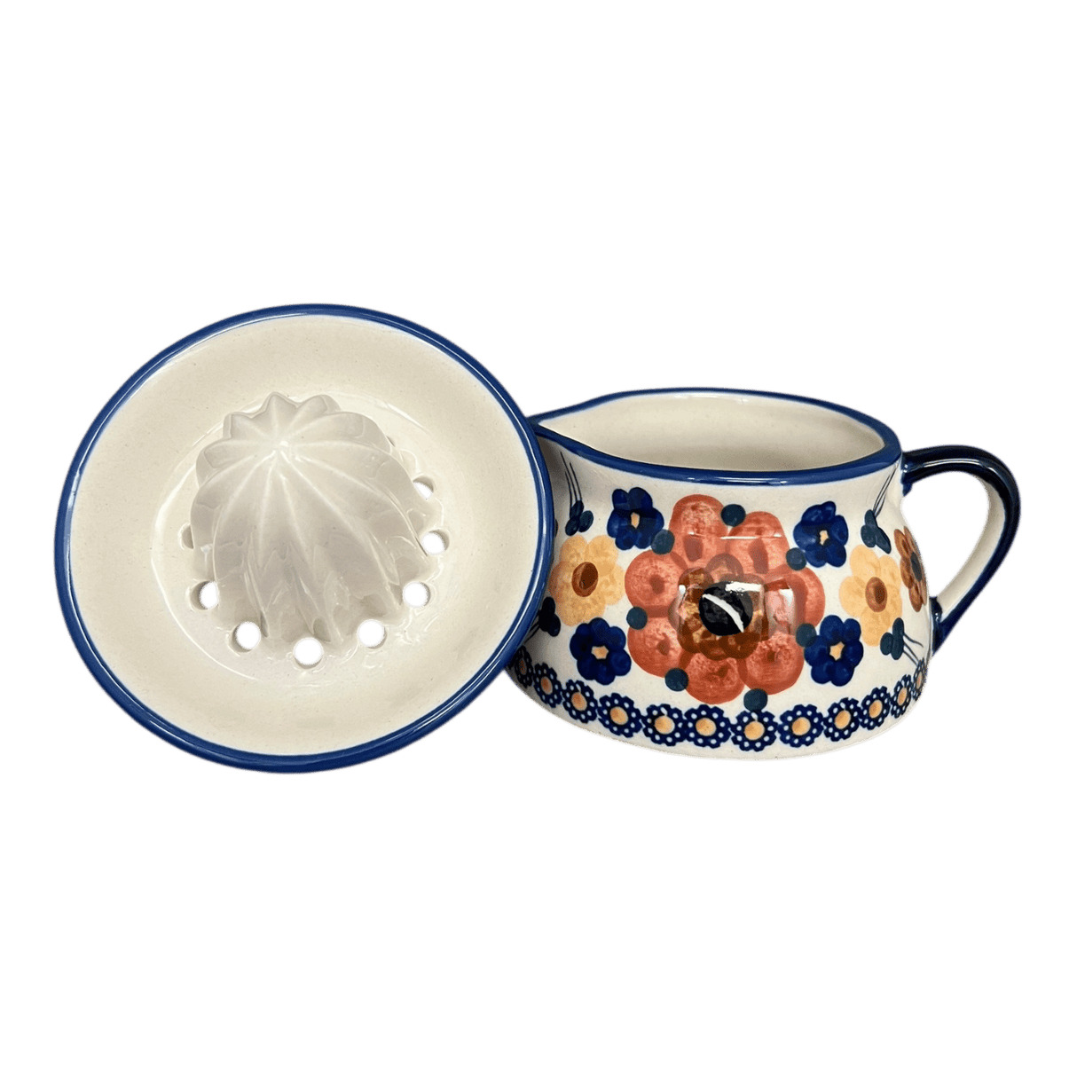 Juicer, Juicer w/ Jug, 4.5" in "Bouquet in a Basket" by Manufaktura | W017S-JZK