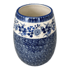 Polish Pottery 8" Vase (Blue Life) | W020S-EO39 at PolishPotteryOutlet.com