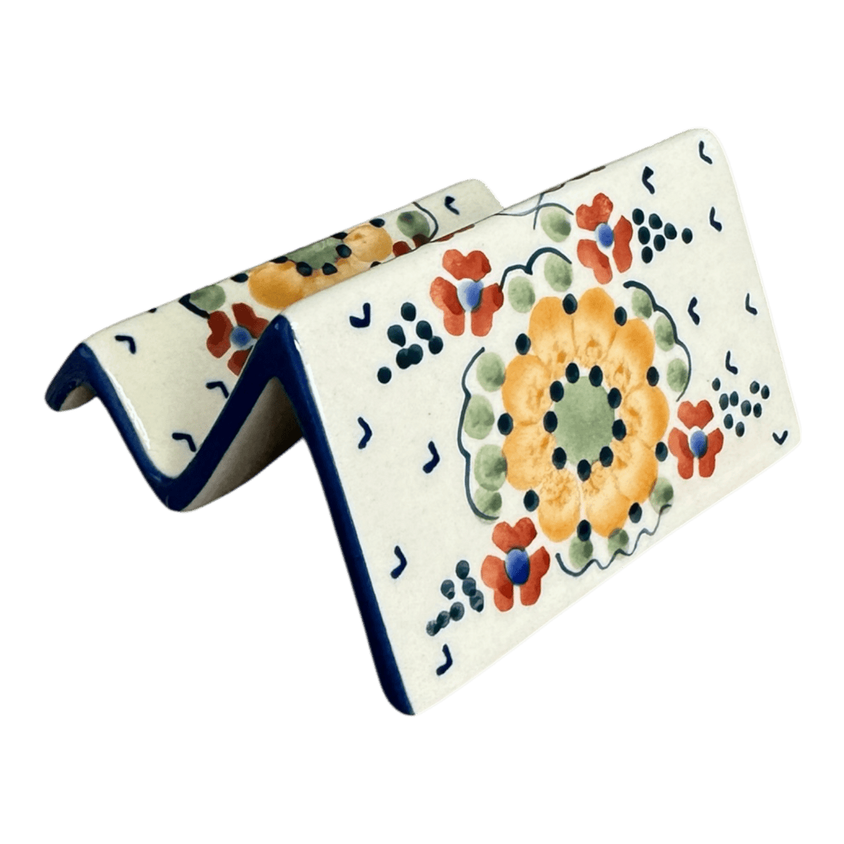 Stand, Card/Phone, 4" x 2" in "Autumn Harvest" by Manufaktura | W049S-LB