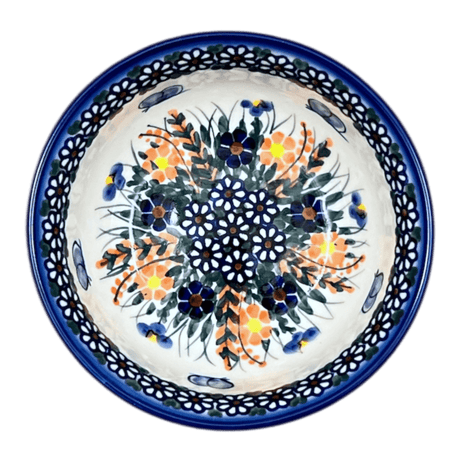 Bowl, Round, 6", WR (WR12B) in "Butterfly Delight" by W.R. Ceramika | WR12B-PP2