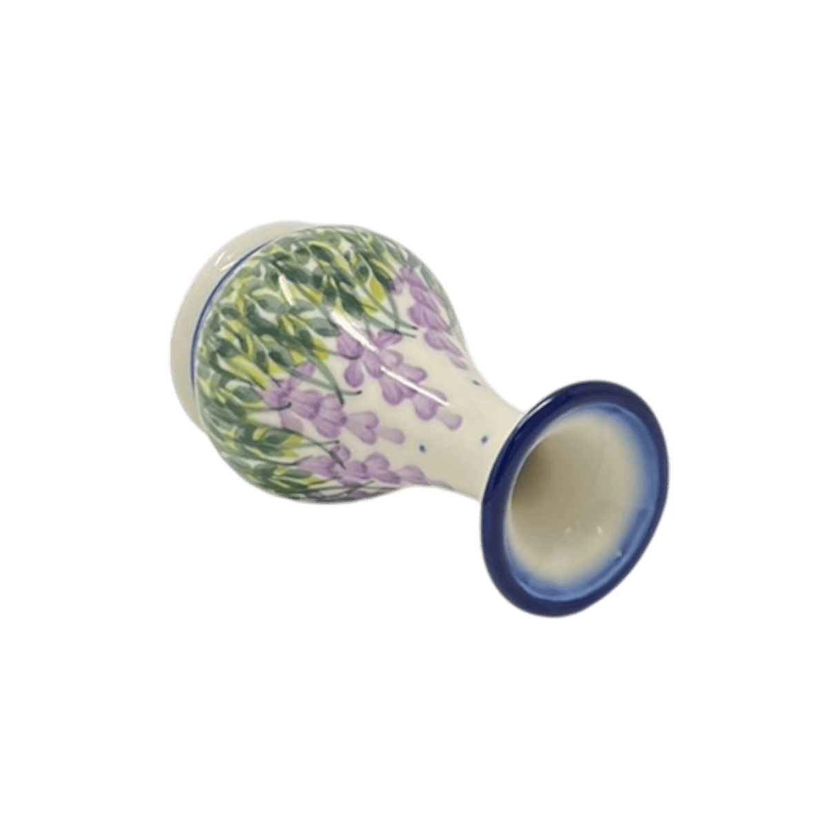 Vase, 4.5", WR (WR302) in "Lavender Fields" by W.R. Ceramika | WR302-BW4