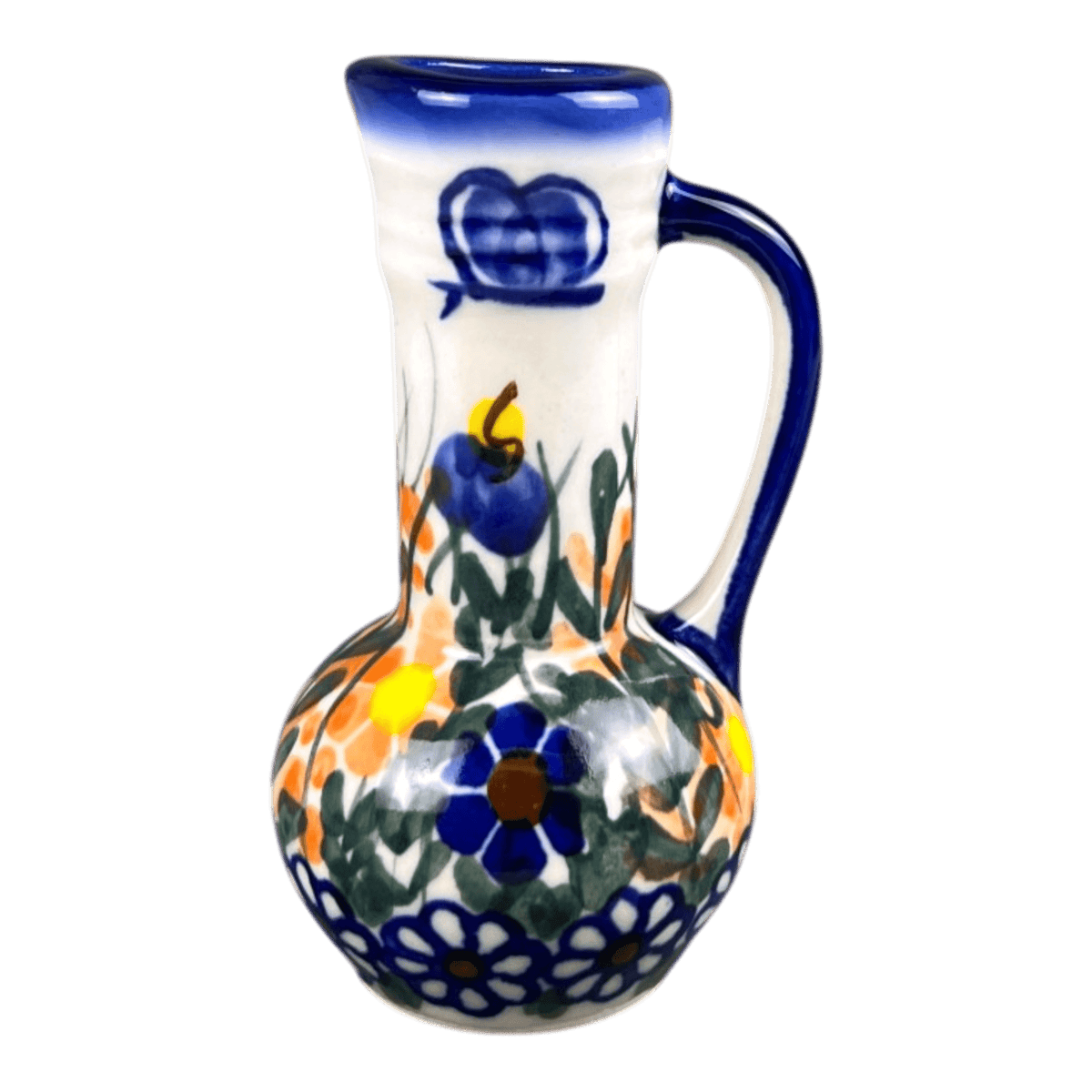 Vase, Miniature Bud, 3.25", WR (WR30K) in "Butterfly Delight" by W.R. Ceramika | WR30K-PP2