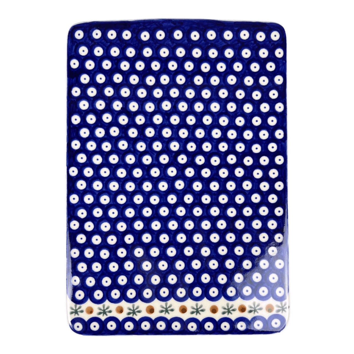 Cutting Board, Rectangular, 8" x 12", WR (WR58B) in "Mosquito" by W.R. Ceramika | WR58B-SM3