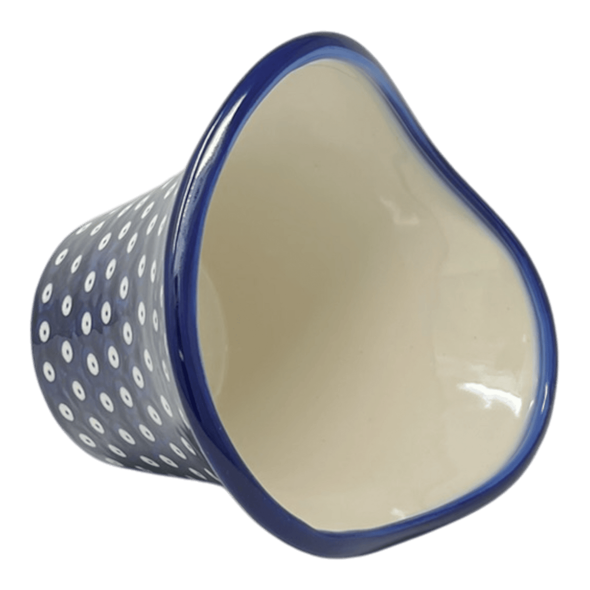 Vase, Garden, 5.5", WR (WR66A) in "Dot to Dot" by W.R. Ceramika | WR66A-SM2