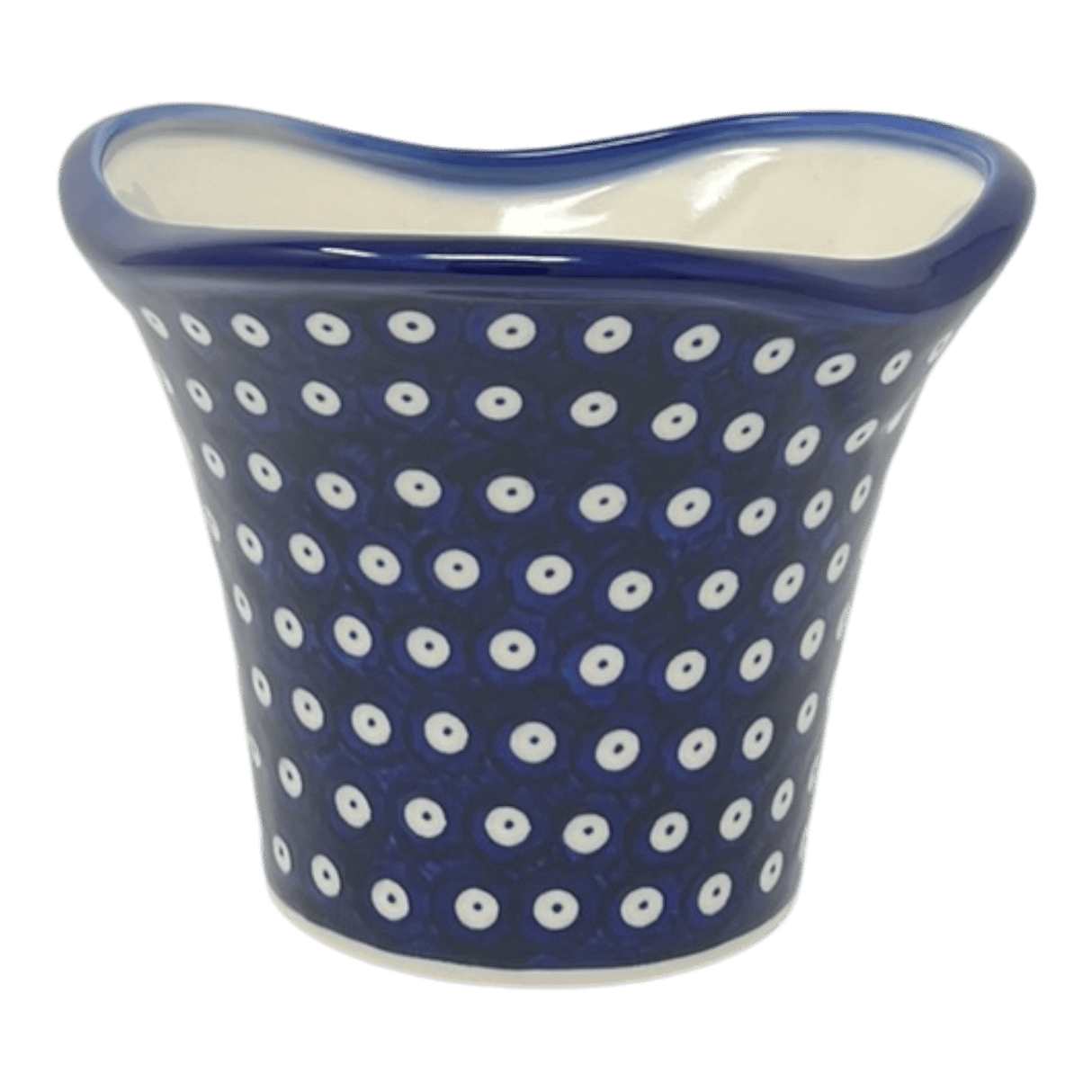 Vase, Garden, 5.5", WR (WR66A) in "Dot to Dot" by W.R. Ceramika | WR66A-SM2