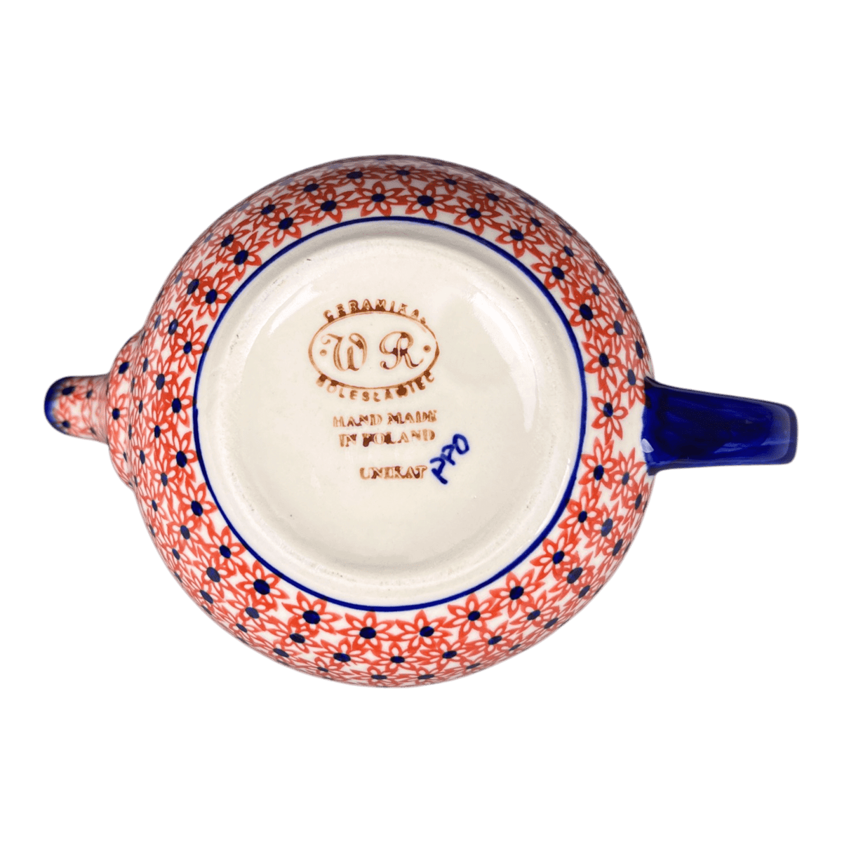 Teapot, 1.2 Liter, WR (WR8C) in "Blazing Starflower" by W.R. Ceramika | WR8C-WR25