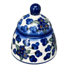 Polish Pottery WR Sugar Bowl Bell (Blossoms & Berries) | WR9A-AW1 at PolishPotteryOutlet.com