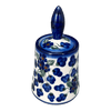 Polish Pottery WR Opus Sugar Bowl (Blossoms & Berries) | WR9D-AW1 at PolishPotteryOutlet.com