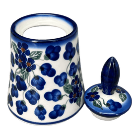 Polish Pottery WR Opus Sugar Bowl (Blossoms & Berries) | WR9D-AW1 Additional Image at PolishPotteryOutlet.com