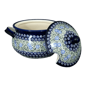 Polish Pottery 3 Liter Soup Tureen (Spring Swirl) | Y1004-A1073A Additional Image at PolishPotteryOutlet.com