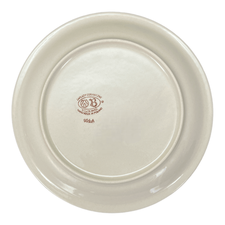 Plate, Round, Dinner, 10.75" Plate in "Peacock Burst" by Zaklady | Y1014-D487