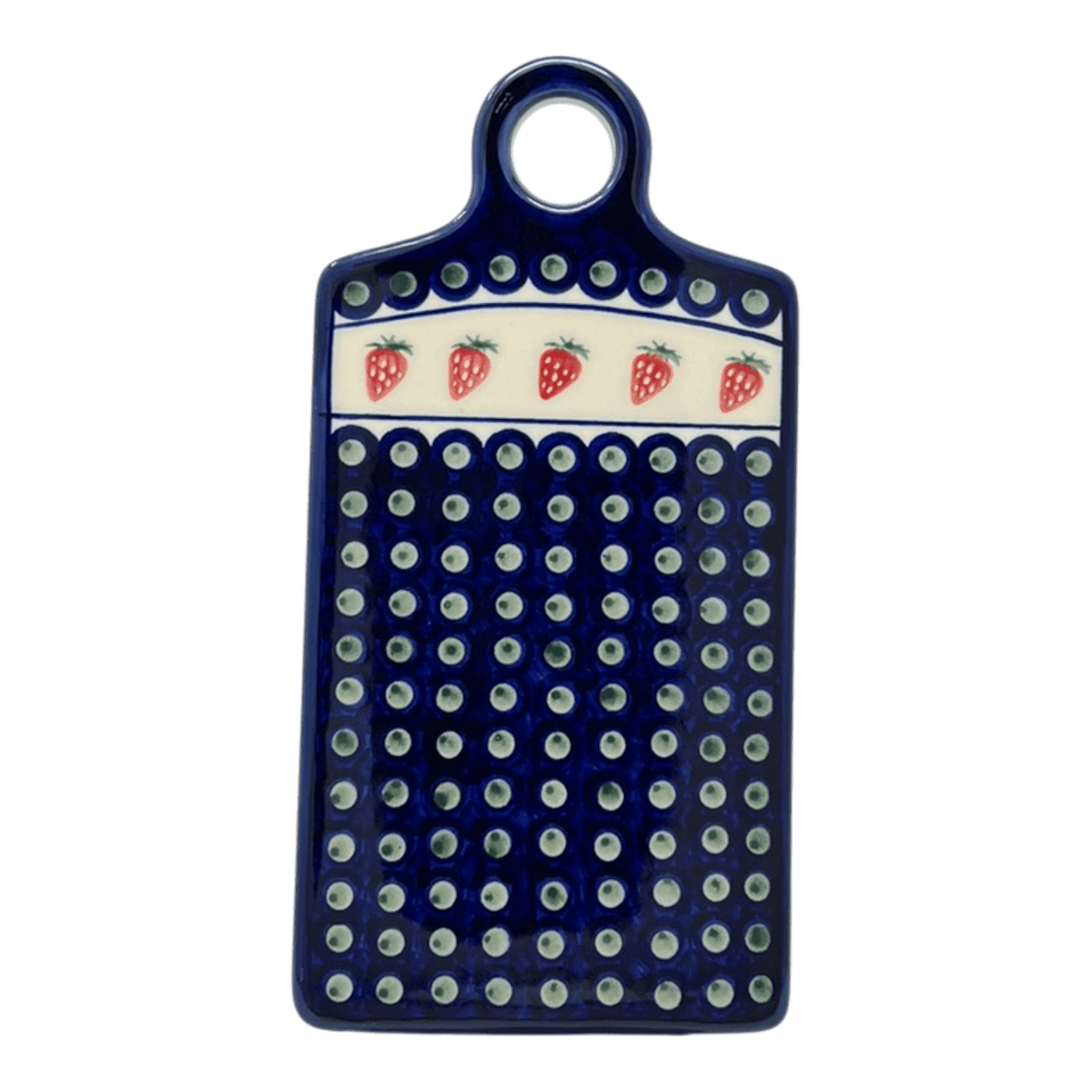 Cutting Board, Rectangular, 11.5" x 5.75" in "Strawberry Dot" by Zaklady | Y1064-A310A