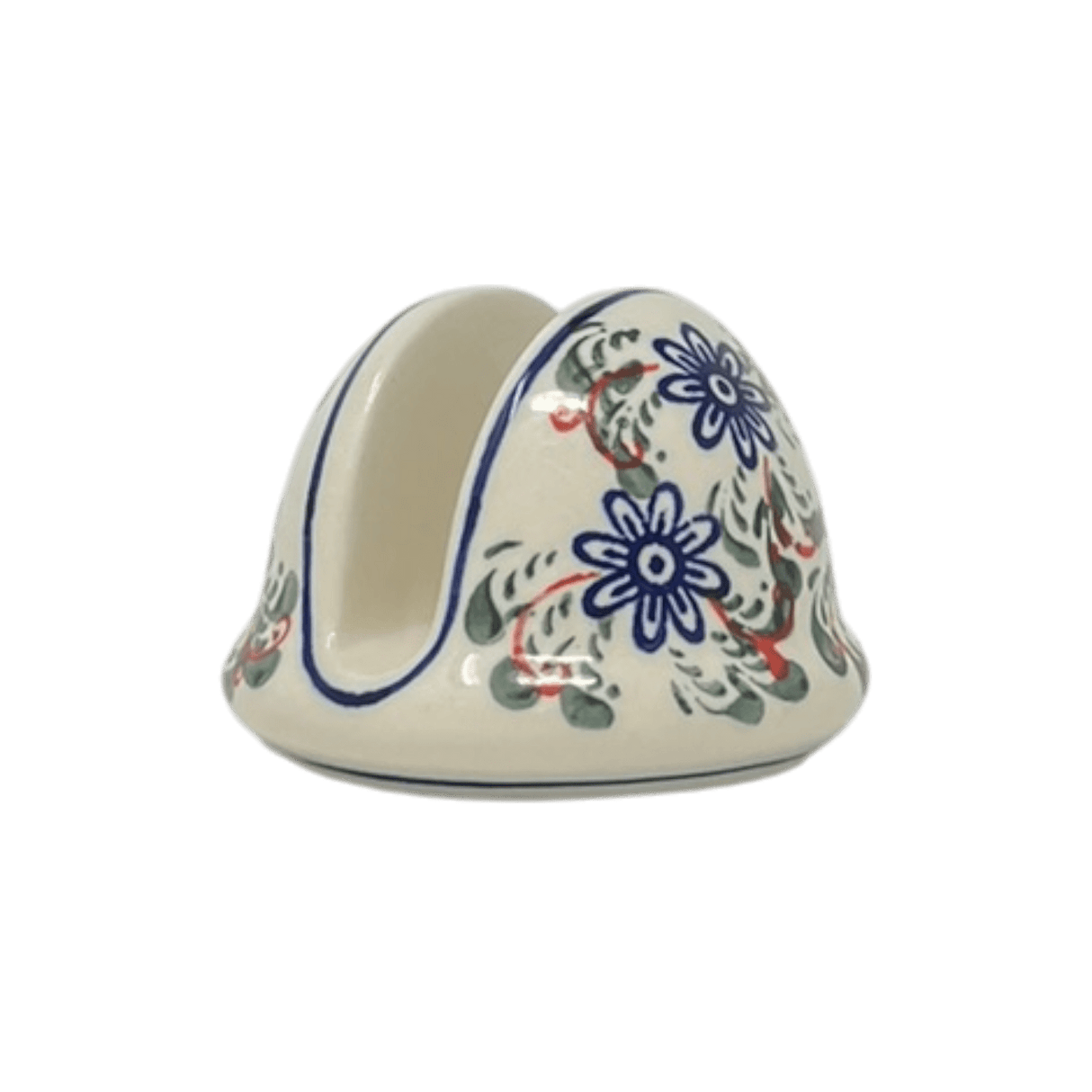Napkin Holder, Round, 3" in "Swirling Flowers" by Zaklady | Y1109-A1197A