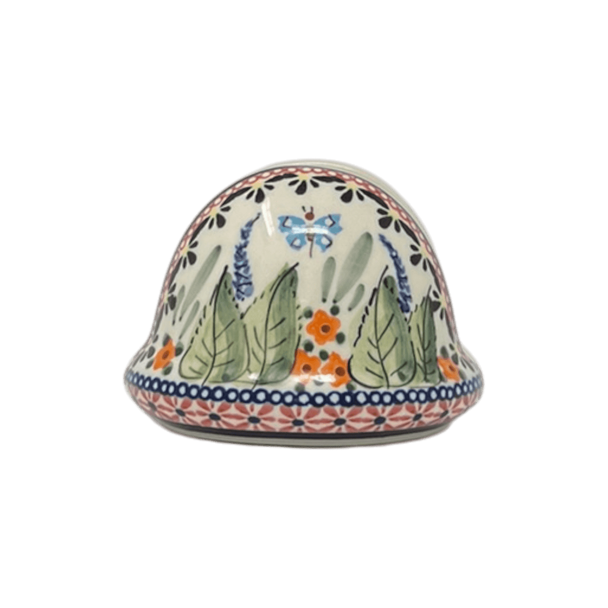 Napkin Holder, Round, 3" in "Butterfly Bouquet" by Zaklady | Y1109-ART149